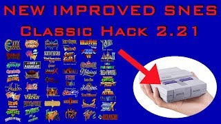 Official SNES Classic Edition Hack Hakchi 221 UPDATED amp FAQ [upl. by Akinek]