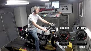 2019 Royal Enfield Continental GT 650 Dyno [upl. by Rigby]