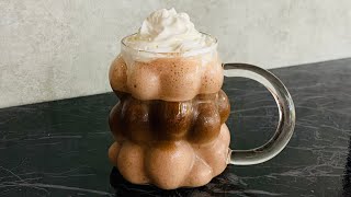 Easy Iced Nutella Latte  Iced coffee ideas [upl. by Enilraep752]