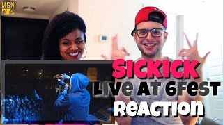 Sickick Live  6Fest Reaction [upl. by Mara]