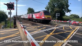 East Coast Mainline Diversions via Lincoln 2019 [upl. by Vinny]