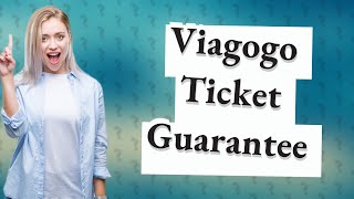 Are tickets guaranteed on Viagogo [upl. by Kamaria]