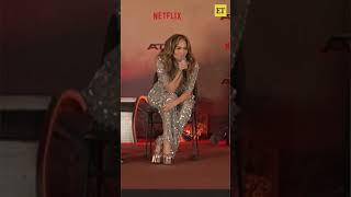 Jennifer Lopez Responds to Reporter Who Asked If Ben Affleck Split Rumors Are True [upl. by Esten]