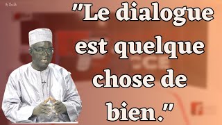 Babacar Justin Ndiaye  quotLe dialogue est quelque chose de bienquot [upl. by Selia]