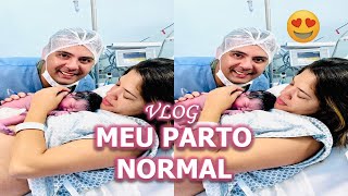 MEU PARTO NORMAL DE 39 SEMANAS BOLSA ESTOUROU  CONHECENDO O IRMÃO SAMARITANO vlog partonormal [upl. by Cock]