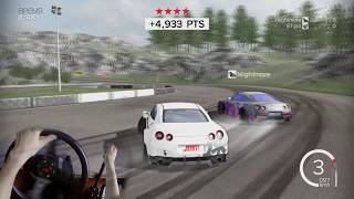 FURIDASHI Drift Cyber Sport Tandem Drift POV GoPro [upl. by Finny943]