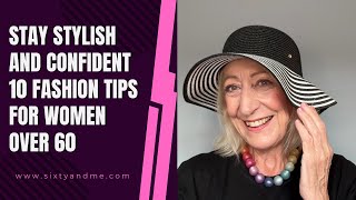 Stay Stylish and Confident  Fashion Tips for Women Over 60 [upl. by Odlonra]