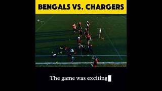 Bengals vs Chargers Epic Game Highlights shorts [upl. by Andi]