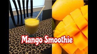 Mango Smoothie  How to make Mango Pineapple Smoothie [upl. by Nysilla884]