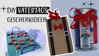 DIY Vatertagsgeschenke  Last Minute Geschenkideen 🎁 [upl. by Nahtanod]