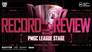 RECORD REVIEW  2022 PMGC LEAGUE STAGE  PUBG MOBILE ESPORTS [upl. by Imotih]