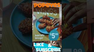 Pick Your SAUCEY WINGS at POPEYES [upl. by Josler]