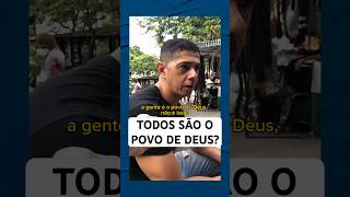 EVANGELISMO NA PRAÇA TODOS SÃO O POVO DE DEUS [upl. by Yadsendew]