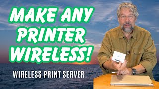 Unplug your Printer with the Xiiaozet Wireless USB Print Server [upl. by Oloap]