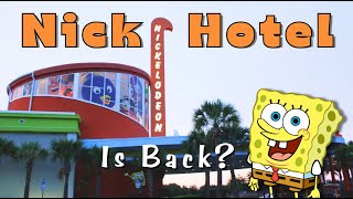 The Nickelodeon Hotel is RETURNING To Orlando [upl. by Ardnoek]