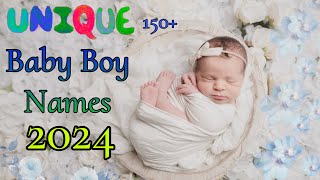 Unique Baby Boy Names  Modern and Unique baby boy names  2024 New baby boy names [upl. by Innos]