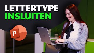 Het insluiten van een lettertype in PowerPoint  PowerPoint basics  PPT Solutions [upl. by Ditzel]