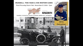 The Russell Motor Car Company Canadian Automotive Museum Talk [upl. by Nelleoj]