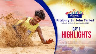 HIGHLIGHTS  Ritzbury Sir John Tarbat Schools Athletic Championship 2024 – Day 1 [upl. by Camp]