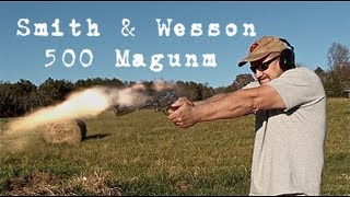 500 Magnum  Smith amp Wesson 500 Magnum Shooting [upl. by Zahara]