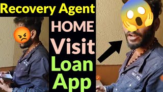 Loan App Recovery Agent Home Visit 😱 Live Loan Recovery Police Visit Home  Loan Recovery Agent [upl. by Inuat]