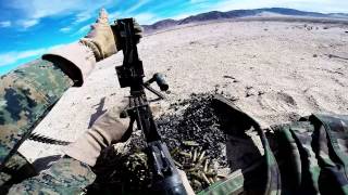 LAAD Gunner School 240B and 50 Cal Live Fire [upl. by Ettelliw437]