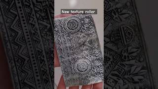 New texture roller polymer clay shorts [upl. by Nywra]