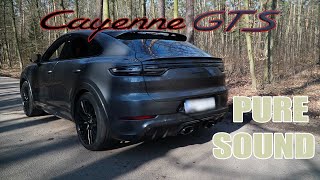 Porsche Cayenne GTS 460HP  stock SPORT EXHAUST  PURE SOUND [upl. by Lezlie568]