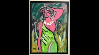 Expressionist painting for sale art artwork expressionism [upl. by Nesto]