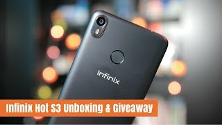 Infinix Hot S3 Unboxing amp Giveaway 🔥🔥🔥PhoneRadar [upl. by Hu565]