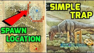 Ark Extinction EASY GIGA SPAWN LOCATION AND TAMING TRAP GUIDE  Official PvP [upl. by Welton593]