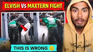 ELVISH YADAV FULL FIGHT WITH MAXTERN 😱 CCTV FOOTAGE LEAKED TheSocialFactory ElvishYadavVlogs [upl. by Neelyahs224]