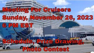 Hosted Cruise NCL Escape 2nd December Preview [upl. by Elakram]