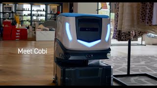 Cobi18  Cobotic Scrubber Dryer by Chespack Hygiene [upl. by Peggy]