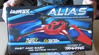 Traxxas Latrax Alias Quadcopter  Unboxing Review and First Flight [upl. by Botsford562]