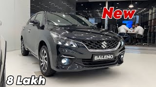 New BALENO 2024 Black Colour Updated  Maruti Suzuki BALENO Alpha Top Model Review [upl. by Annasiul]