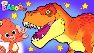 Club Baboo  Dinosaur Kids Cartoon videos  TRex Brachiosaurus and more dinos [upl. by Zurheide]