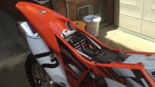 Antigravity Battery YTZ7S 8 Cell  KTM 350 Test [upl. by Catlin]