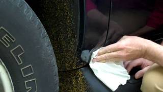 Removing Road Stripe Paint from Car Fender with BioSolv [upl. by Rachele]