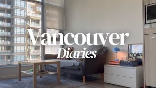 Vancouver Vlog  slow living summer days studio apartment [upl. by Aeneas44]