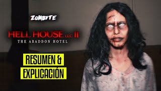 Hell House LLC The Abaddon Hotel Resumen Y Explicacion Shudder  ZomByte [upl. by Nitsirhc]