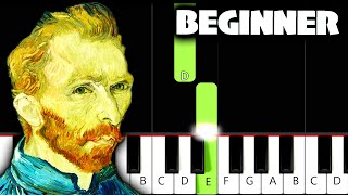 Virginio Aiello  Van Gogh  BEGINNER Piano Tutorial [upl. by Matheson]