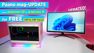 VLOG Paano magUPDATE from Windows 10 to Windows 11 for FREE [upl. by Siramay]