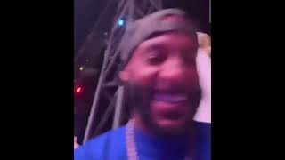 Booba et Patrice Evra après le showcase [upl. by Noraa]