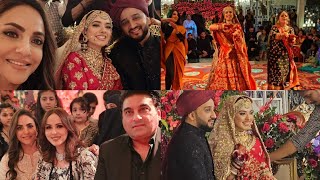 Tv Star ARISHA RAZI ki Shendi  Dulhan and celebrities ne lagai full Ronak Outstyle exclusive [upl. by Refinej]