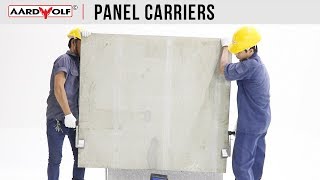 Panel Carriers with Cable SCC02  Selflocking Trolley SL60  Aardwolf [upl. by Netniuq]