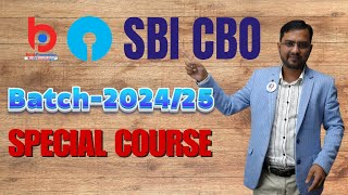 SBI CBO Exam Classes 2025  Special Course [upl. by Yarised]