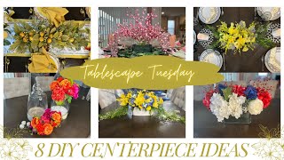 8 DIY CENTERPIECE IDEAS HOW TO CREATE BEAUTIFUL CENTERPIECEStablescapetuesday centerpieces diy [upl. by Annil945]