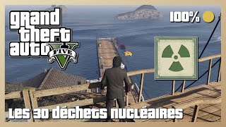 GTA V  Les 30 déchets nucléaires  Trophée quotGestion des déchetsquot [upl. by Ocsicnarf]