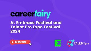 Careerfairy at the Embrace Festival in Berlin and Talent pro Expo festival in Munich 2024 [upl. by Annecorinne]